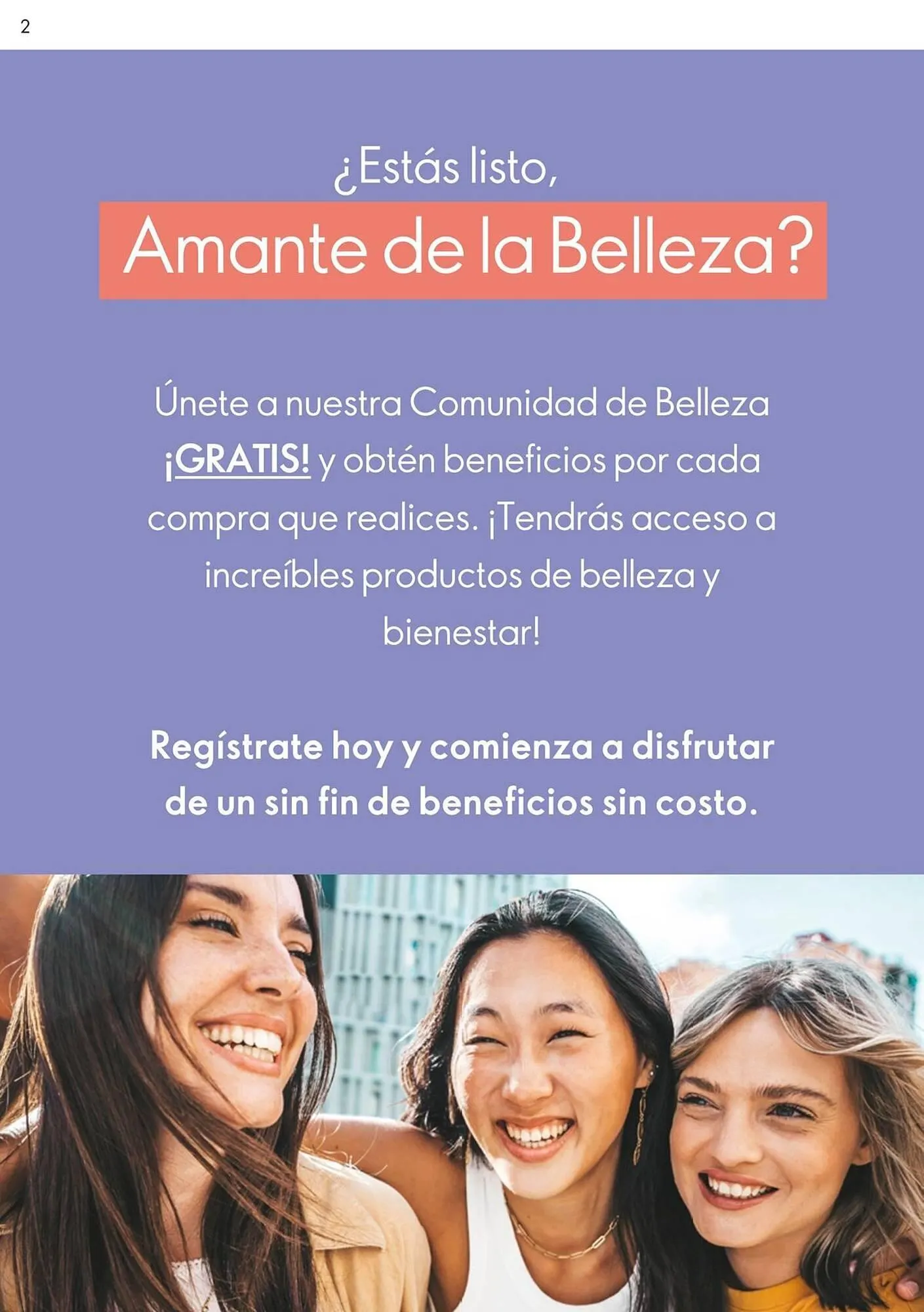 Catalogo de Catálogo Oriflame 25 de marzo al 30 de abril 2025 - Pag 2