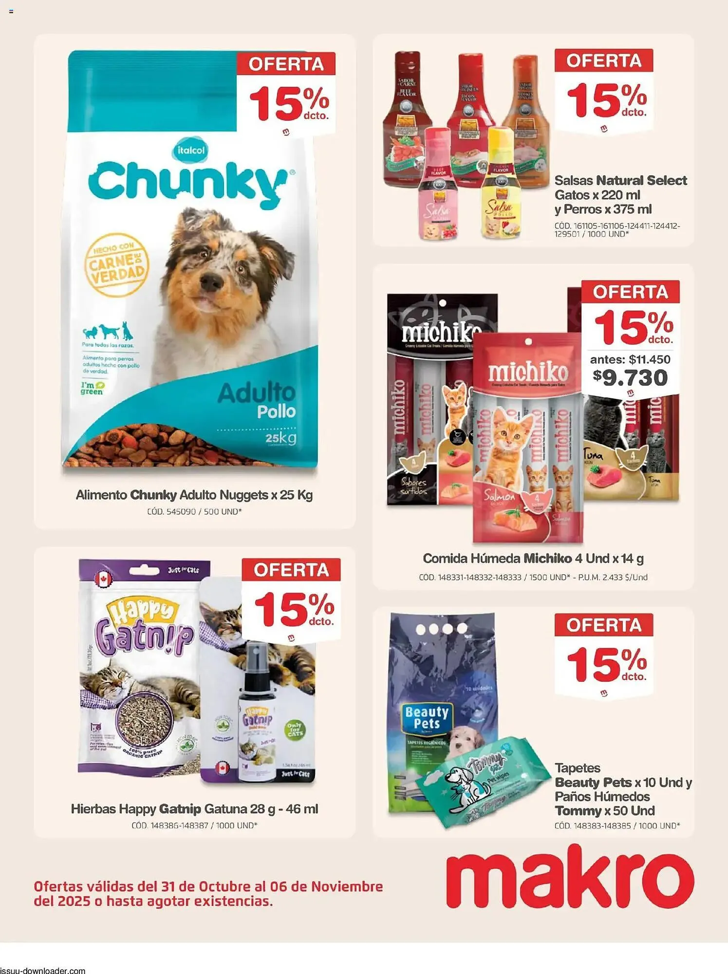Catalogo de Catálogo Makro 31 de octubre al 6 de noviembre 2025 - Pag 27