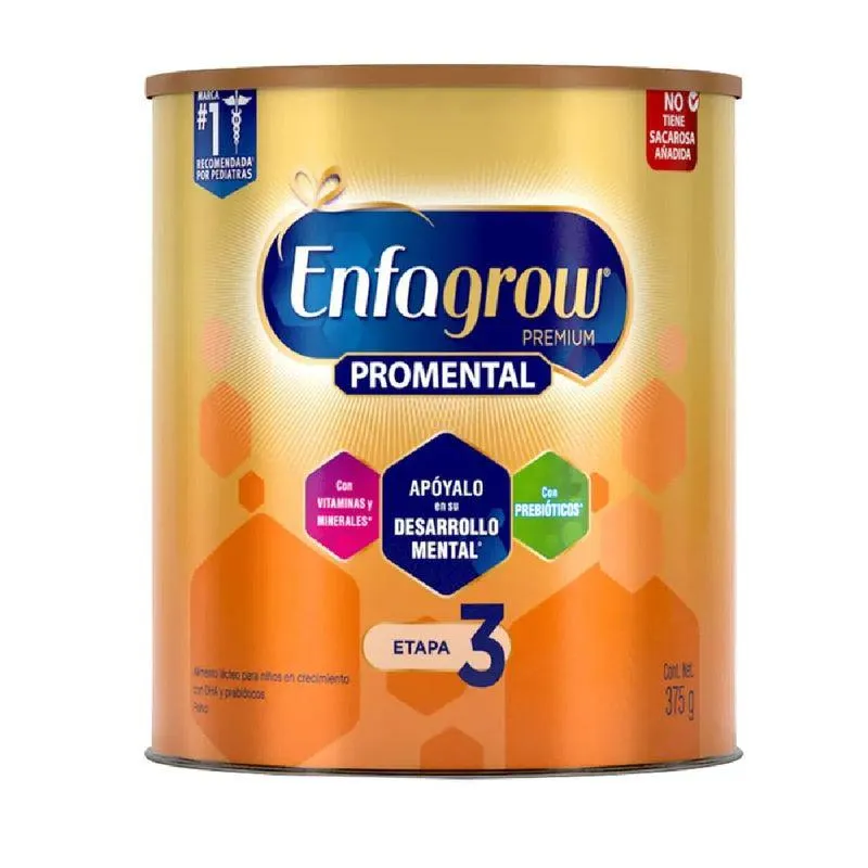 Alimento Lacteo Enfagrow Premium Promental 3 Lata X 375 Gr