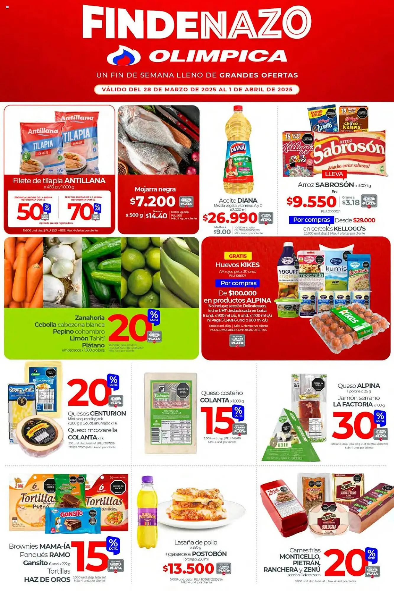 Catalogo de Catálogo Olímpica 28 de marzo al 1 de abril 2025 - Pag 1