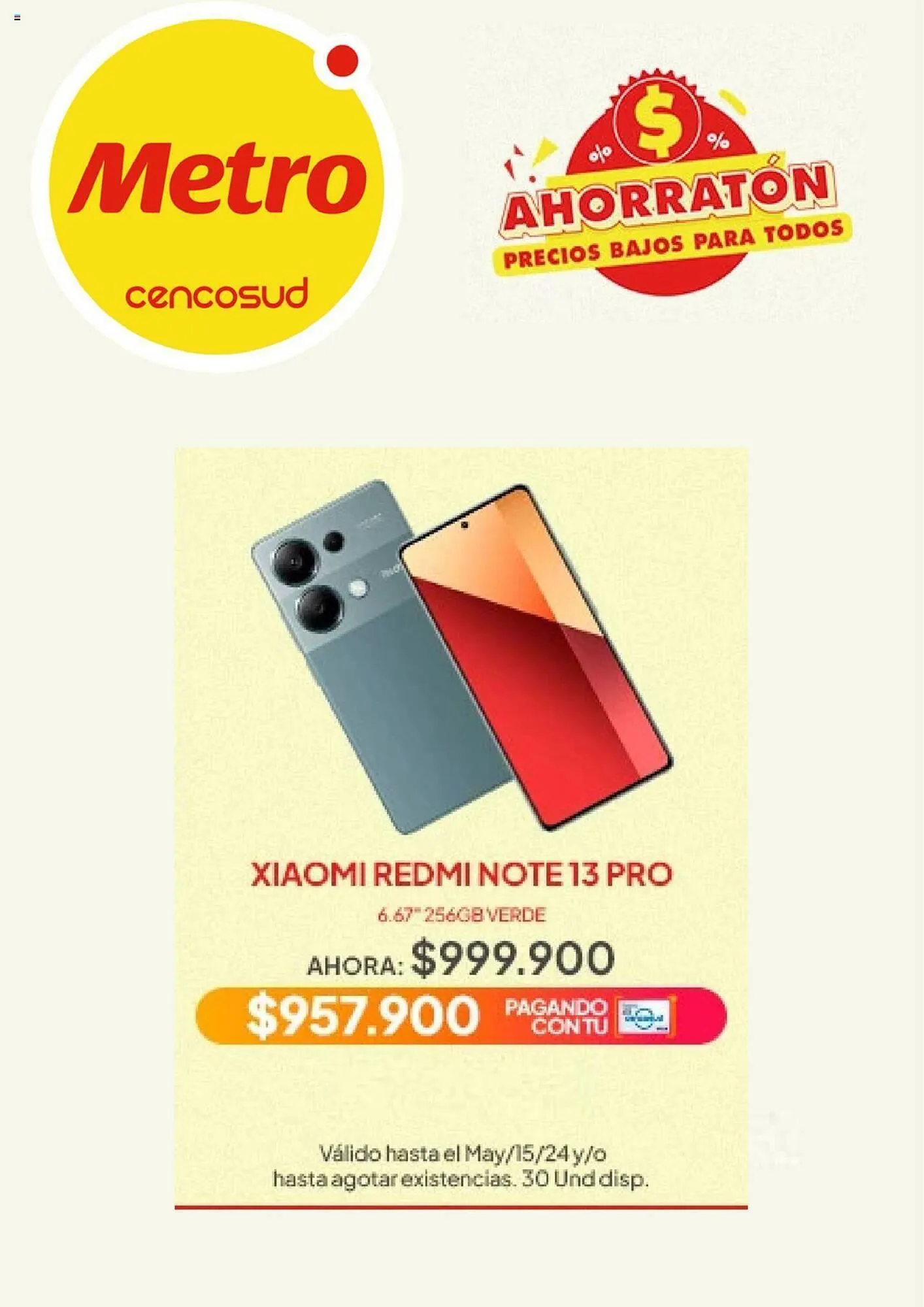 Catalogo de Catálogo Metro 14 de mayo al 15 de mayo 2024 - Pag 7