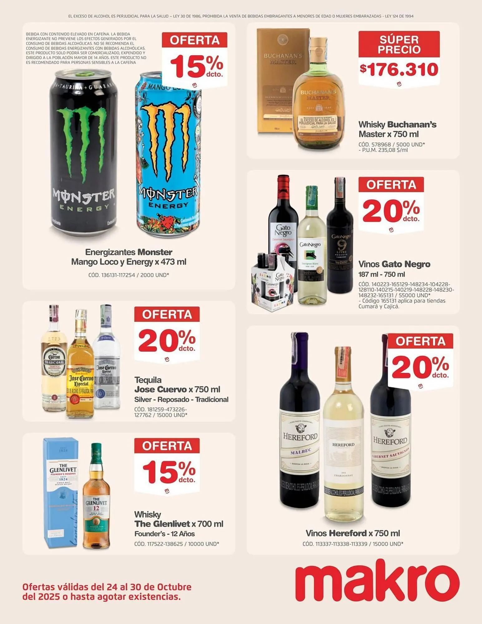 Catalogo de Catálogo Makro 25 de octubre al 8 de noviembre 2025 - Pag 20