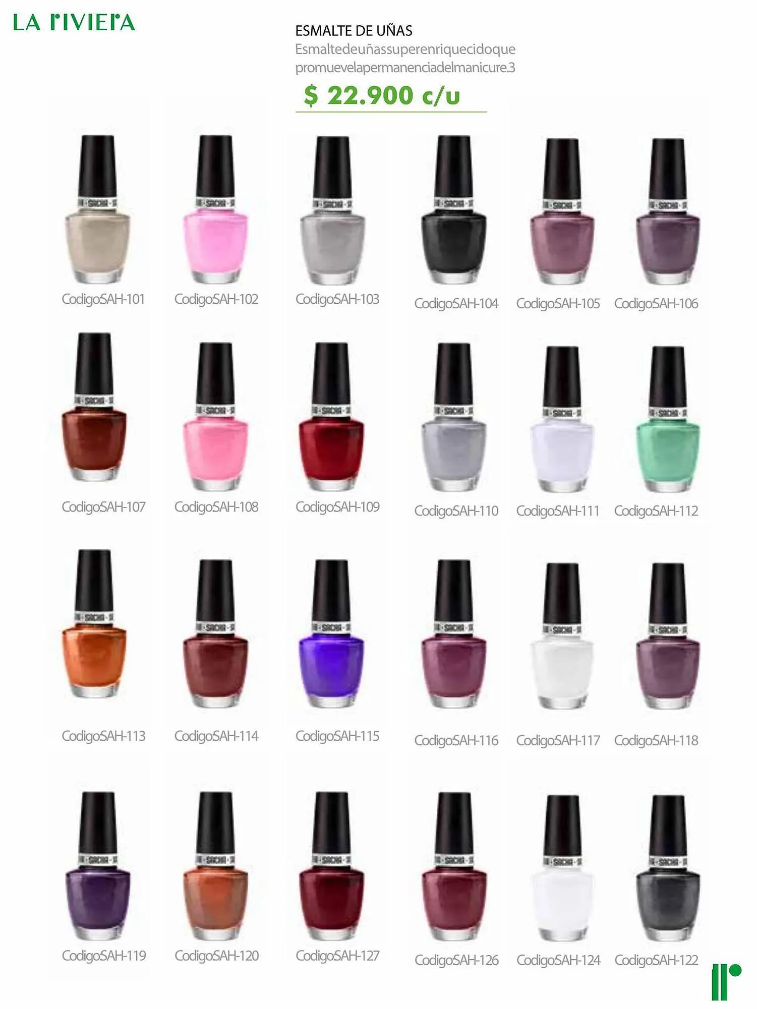 Catalogo de Catálogo La Riviera 15 de septiembre al 30 de septiembre 2023 - Pag 34