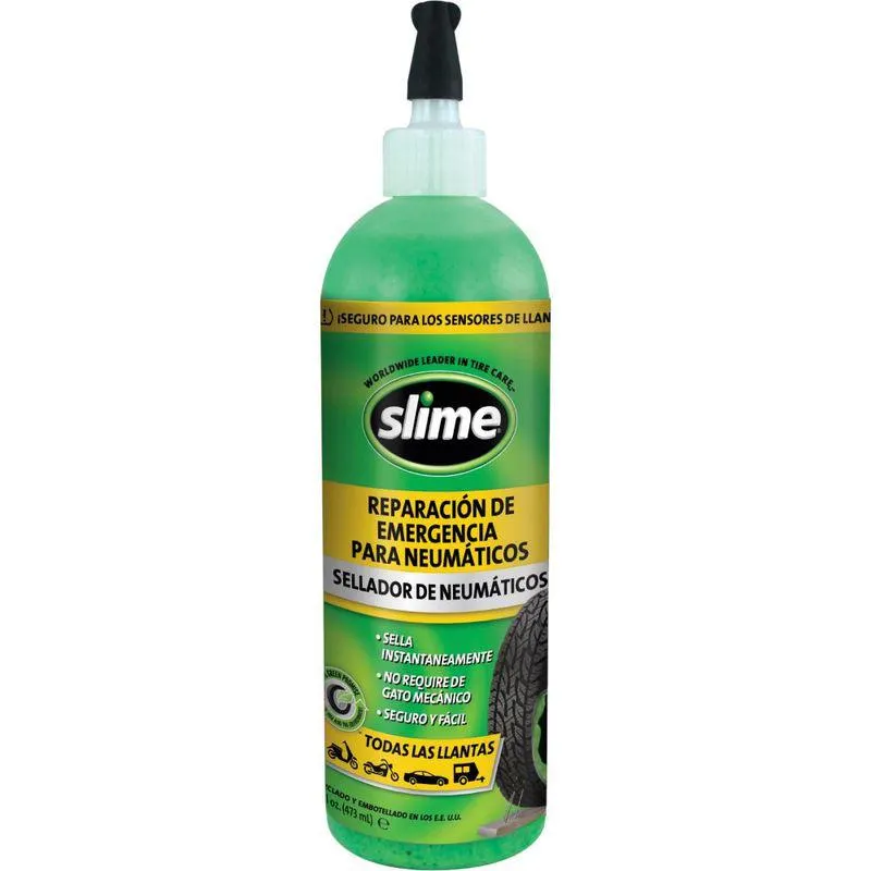 Sellador llantas carro y motos selloma 473ml slime