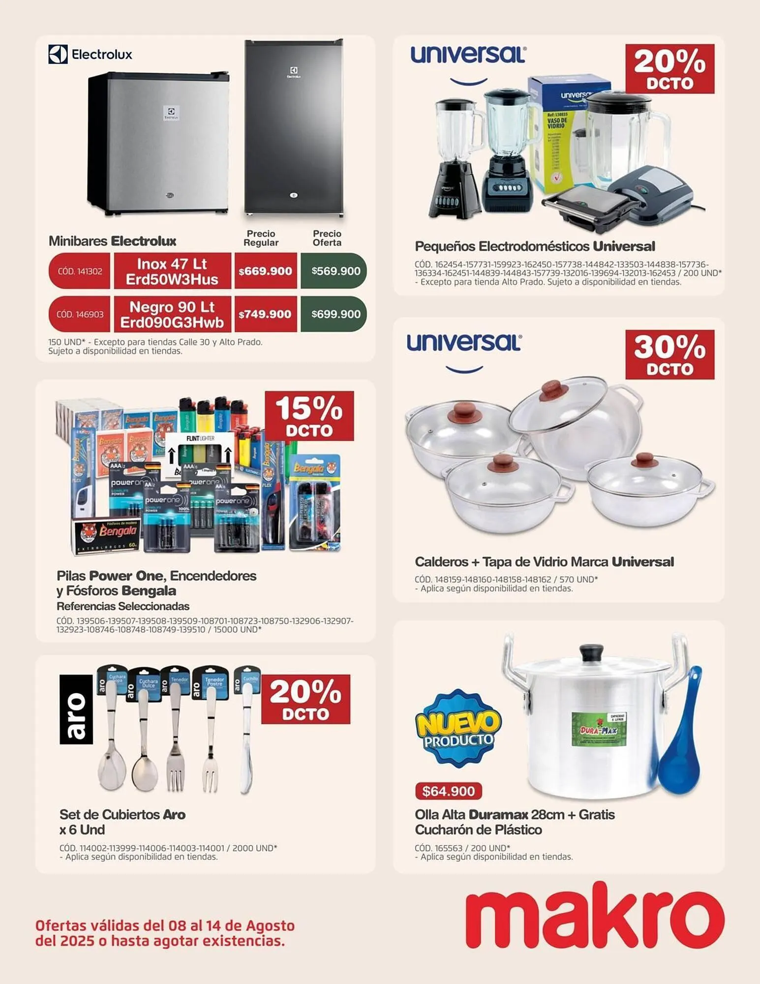 Catalogo de Catálogo Makro 8 de agosto al 14 de agosto 2025 - Pag 25