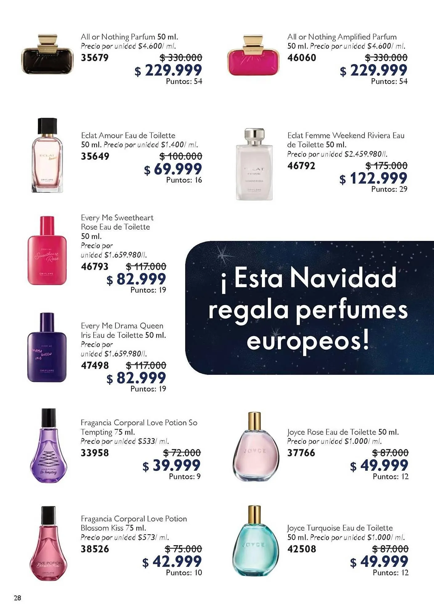 Catalogo de Catálogo Oriflame 6 de diciembre al 26 de diciembre 2025 - Pag 28