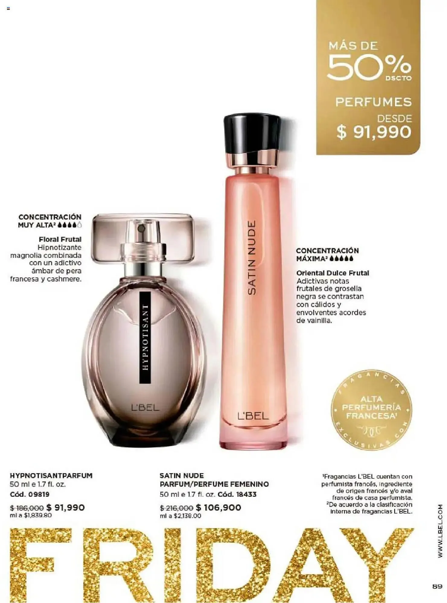 Catalogo de Catálogo L'bel 24 de septiembre al 1 de diciembre 2025 - Pag 89