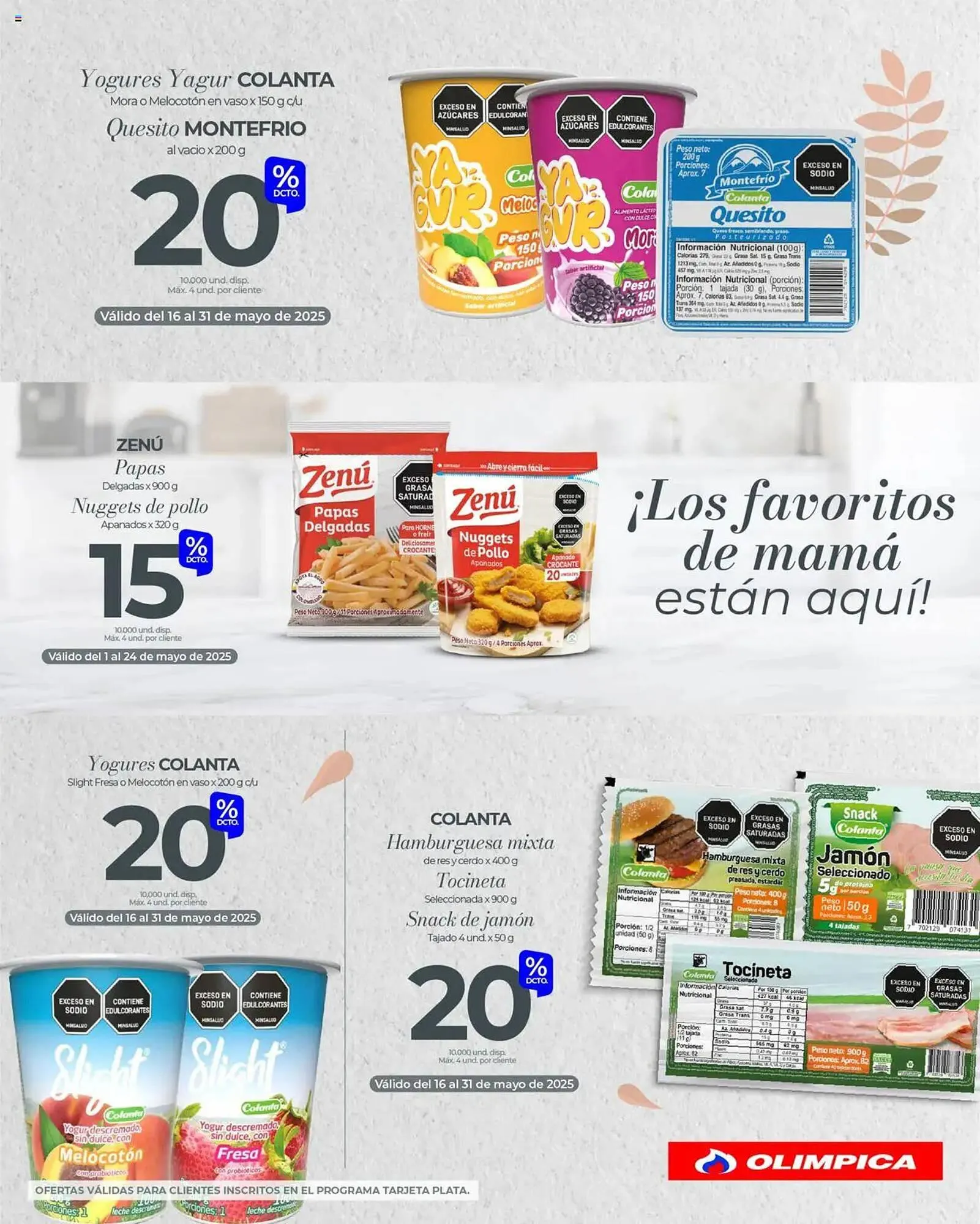Catalogo de Catálogo Olímpica 1 de mayo al 2 de junio 2025 - Pag 100