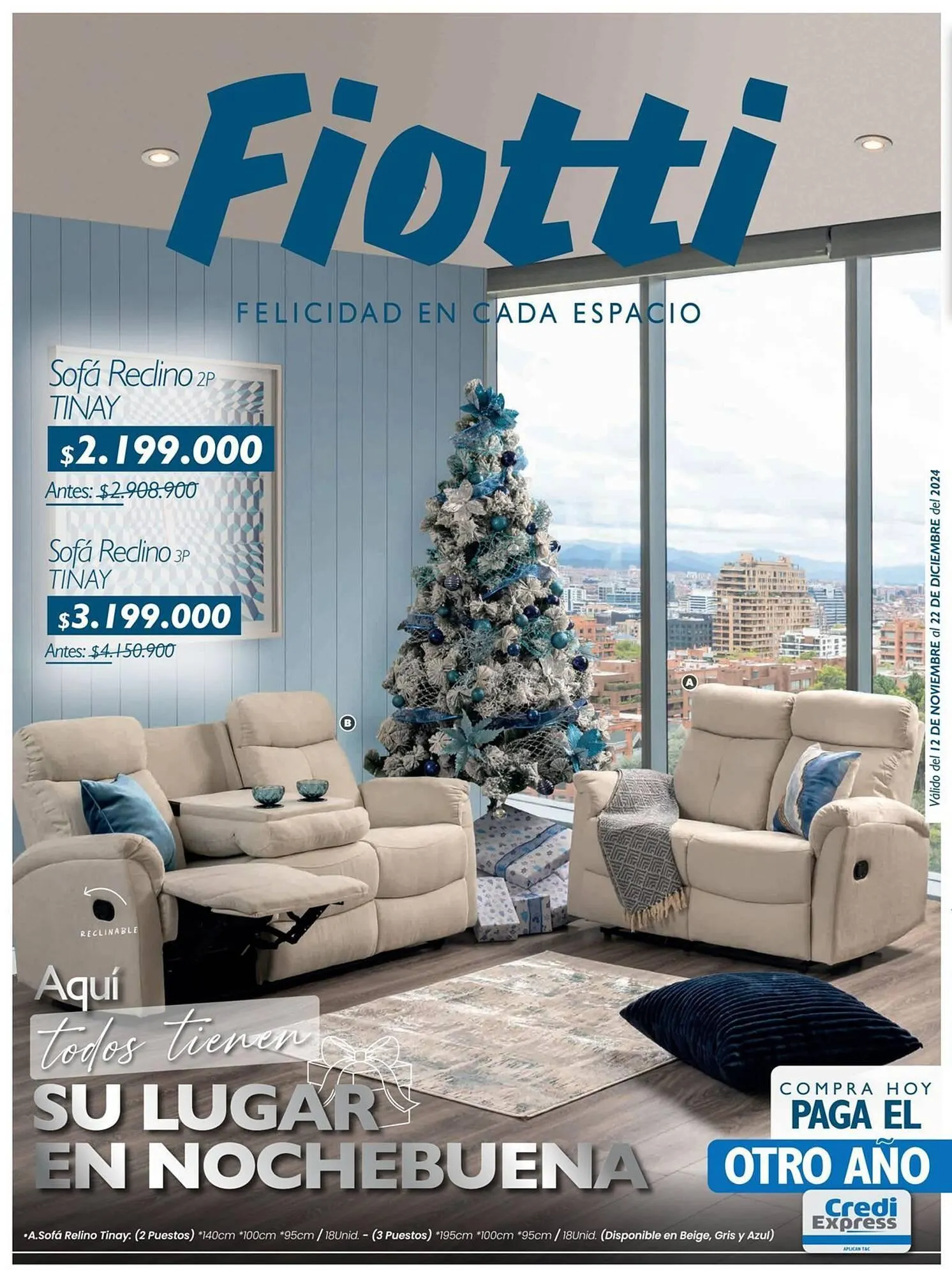 Catalogo de Catálogo Fiotti 19 de noviembre al 12 de diciembre 2024 - Pag 1