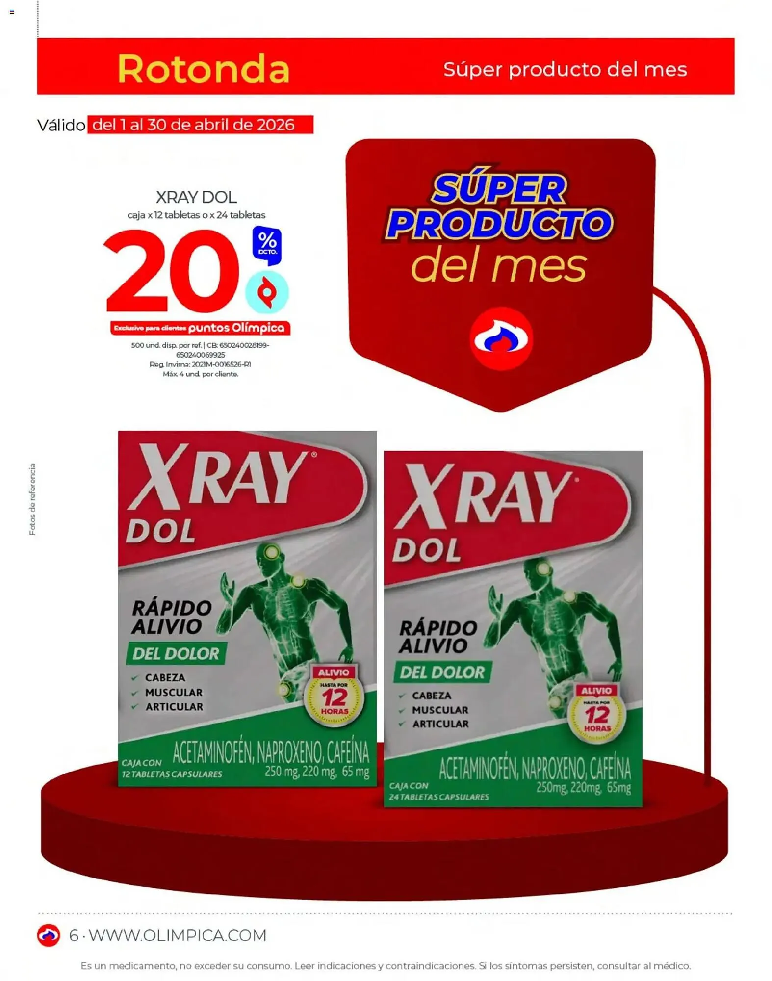 Catalogo de Catálogo Olímpica 1 de abril al 1 de mayo 2026 - Pag 6