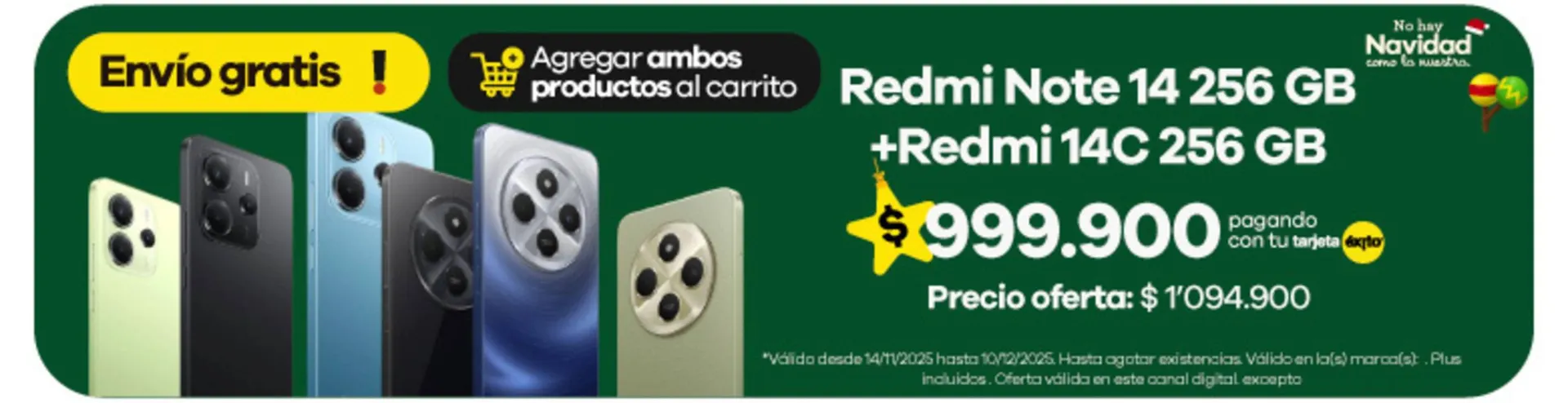 Catalogo de Catálogo Éxito 17 de diciembre al 17 de diciembre 2025 - Pag 7