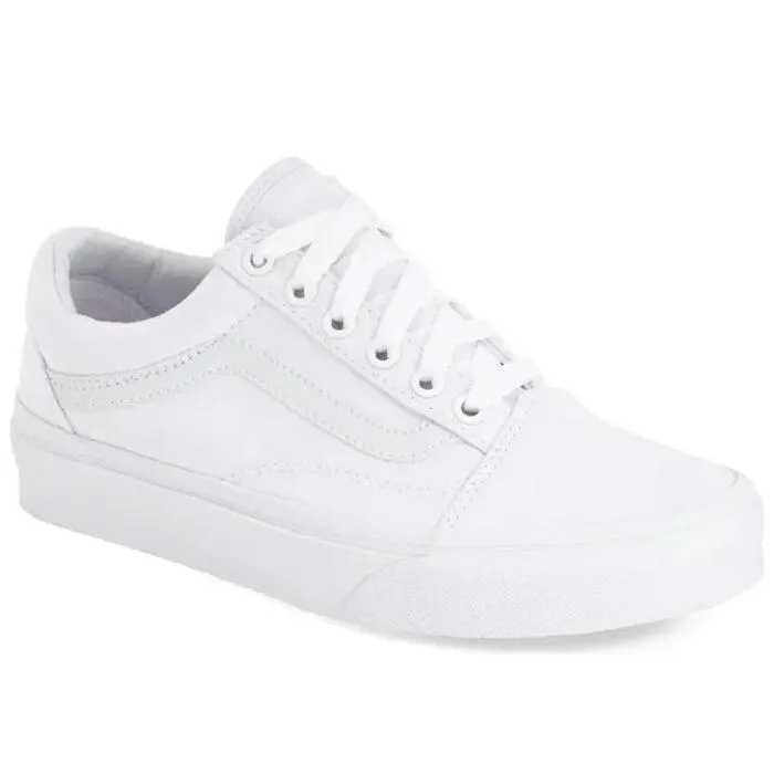 Zapatos Vans Old Skool True White Talla 11.0