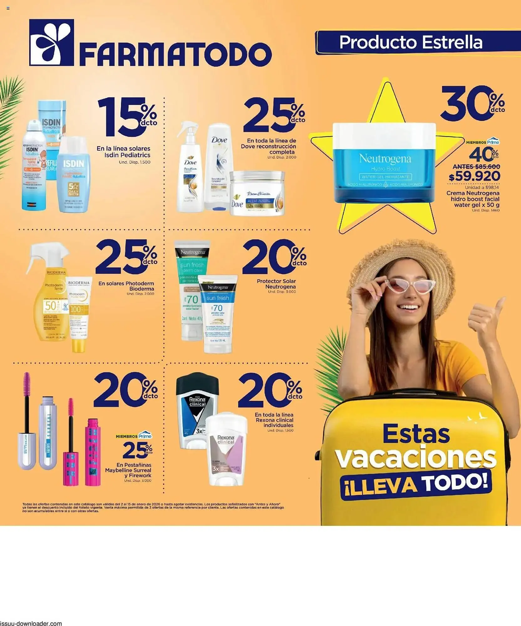 Catalogo de Catálogo FarmaTodo 5 de enero al 15 de enero 2026 - Pag 1