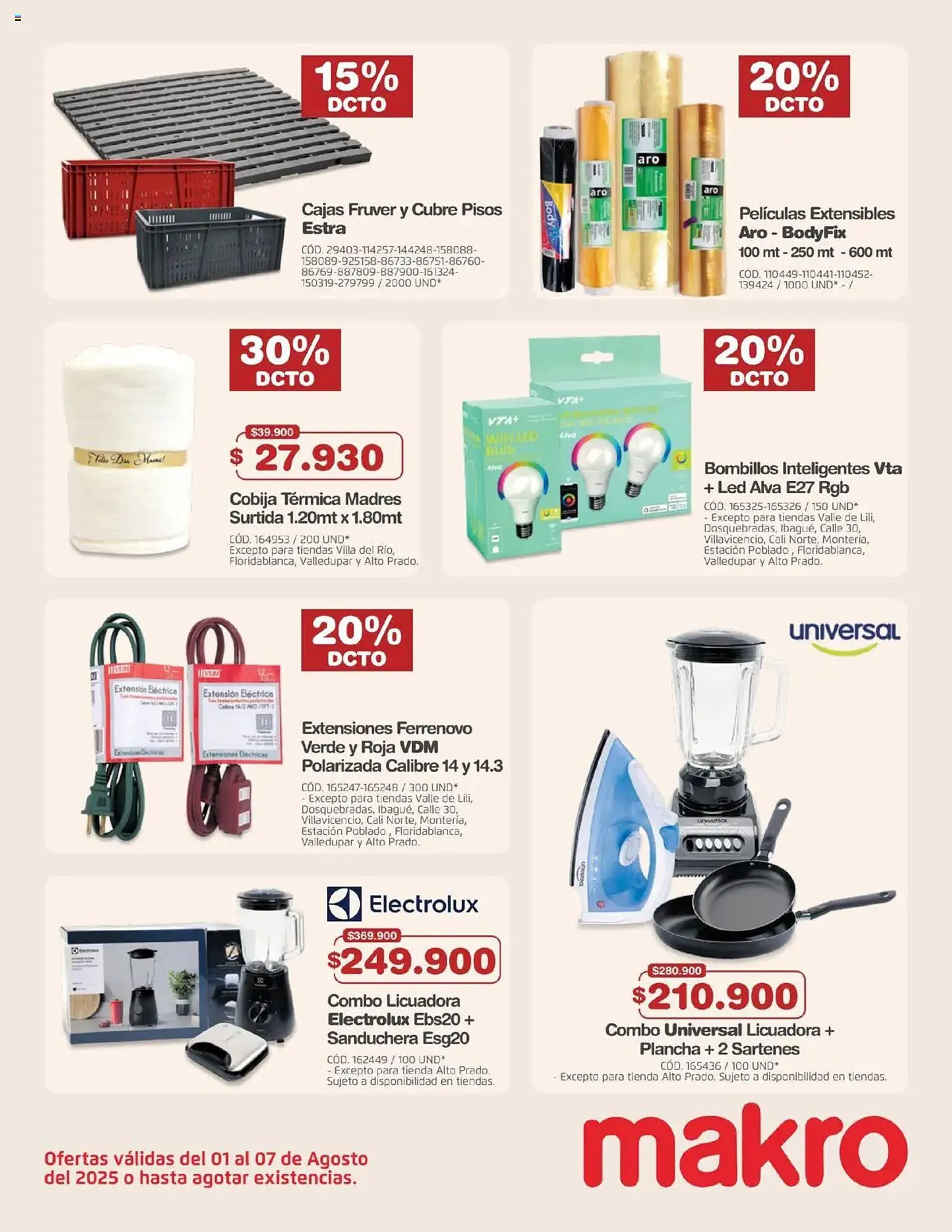 Catalogo de Catálogo Makro 1 de agosto al 8 de agosto 2025 - Pag 26