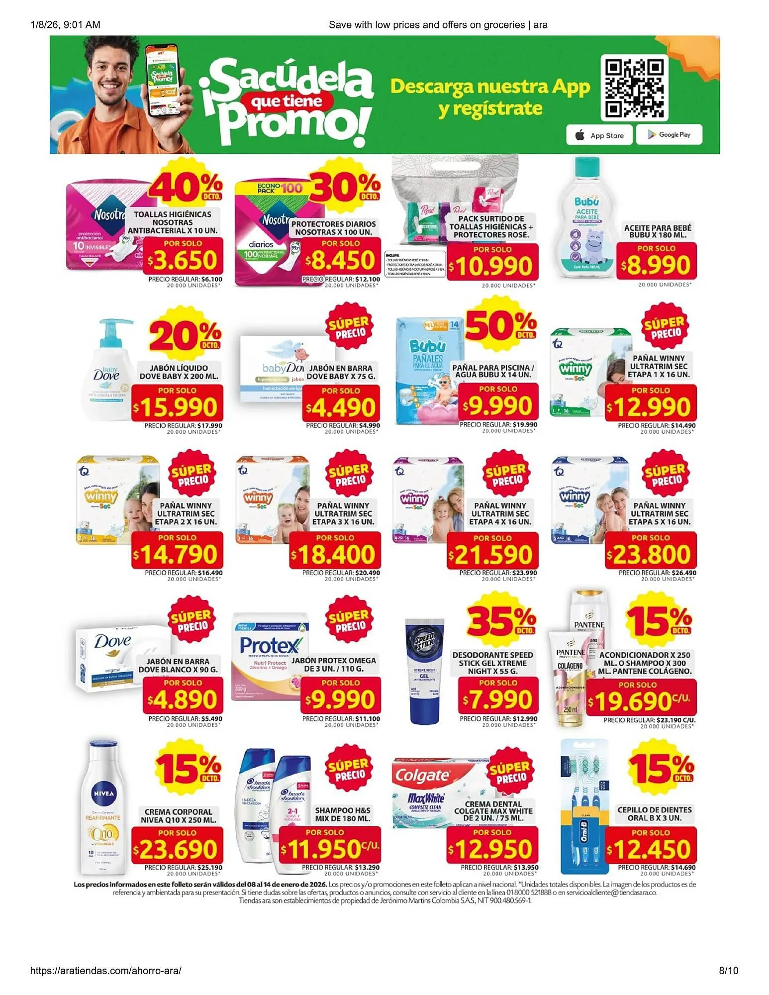 Catalogo de Catálogo Ara 8 de enero al 14 de enero 2026 - Pag 8