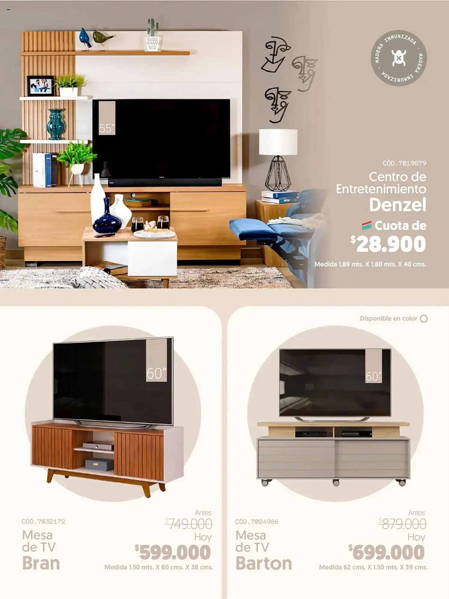 Catalogo de Catálogo Muebles Jamar 19 de junio al 31 de julio 2025 - Pag 3