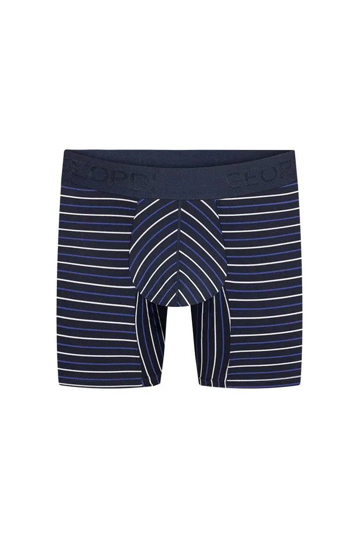 Bóxer medio preteñido de microfibra premium (4164)