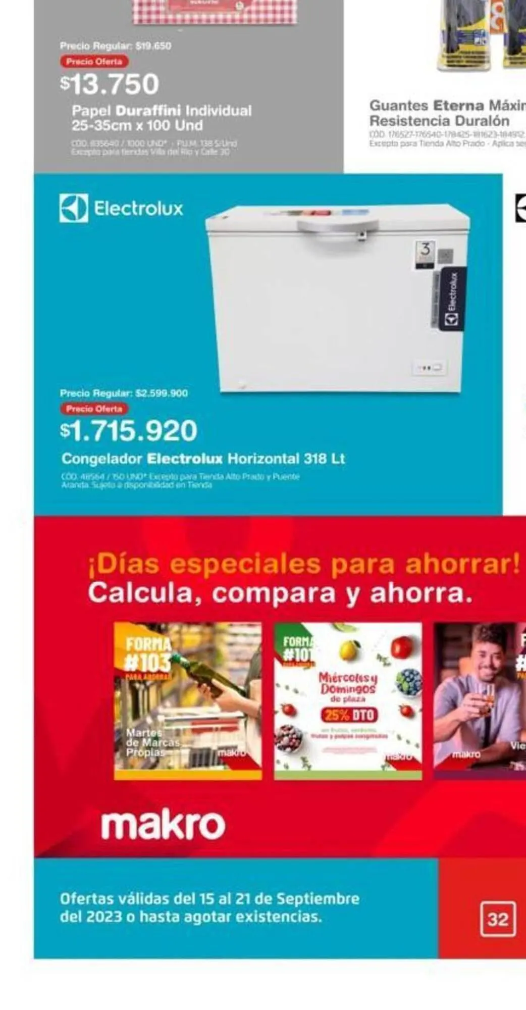Catalogo de Catálogo Makro 15 de septiembre al 21 de septiembre 2023 - Pag 3