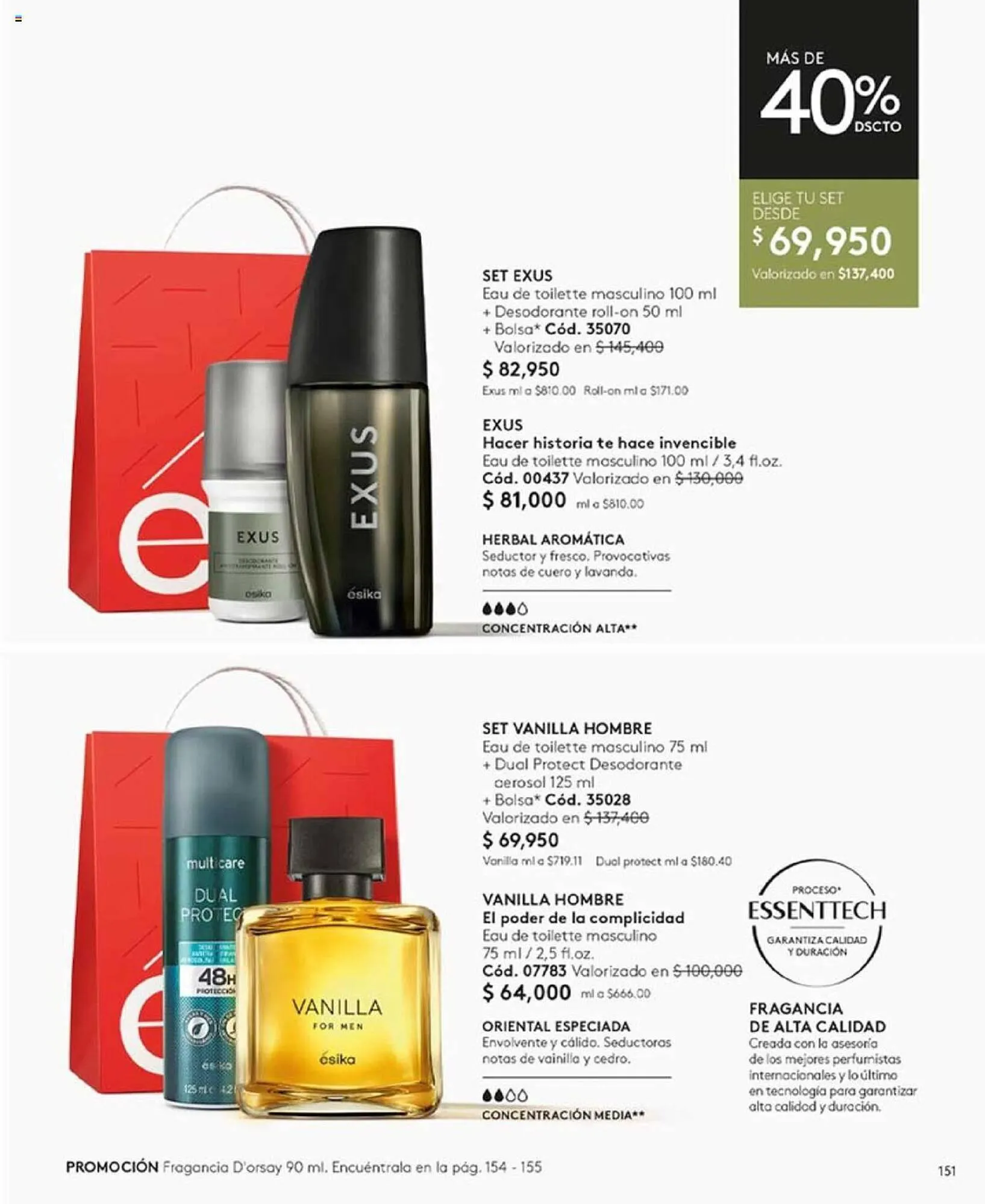 Catalogo de Catálogo Ésika 1 de enero al 31 de enero 2024 - Pag 151