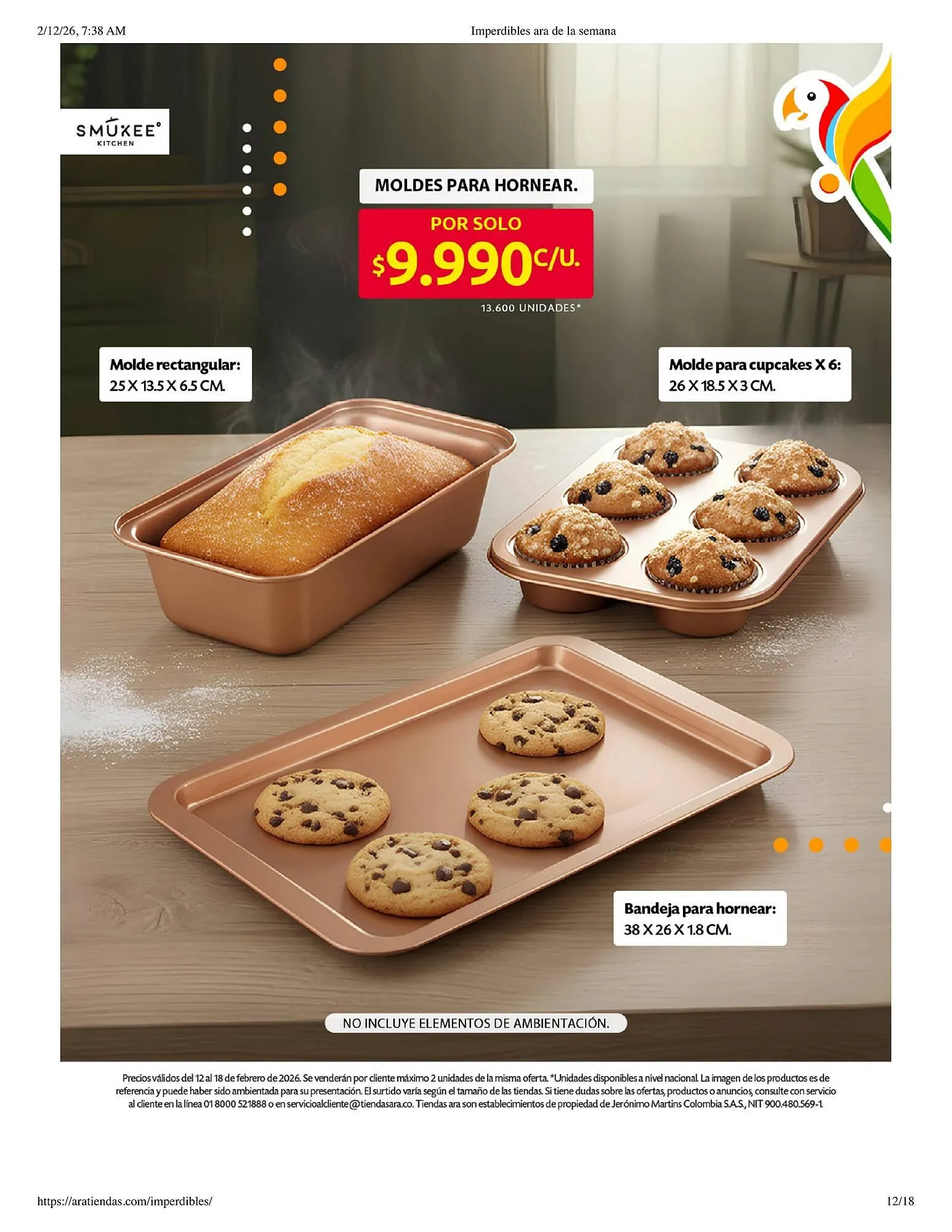 Catalogo de Catálogo Ara 12 de febrero al 18 de febrero 2026 - Pag 12