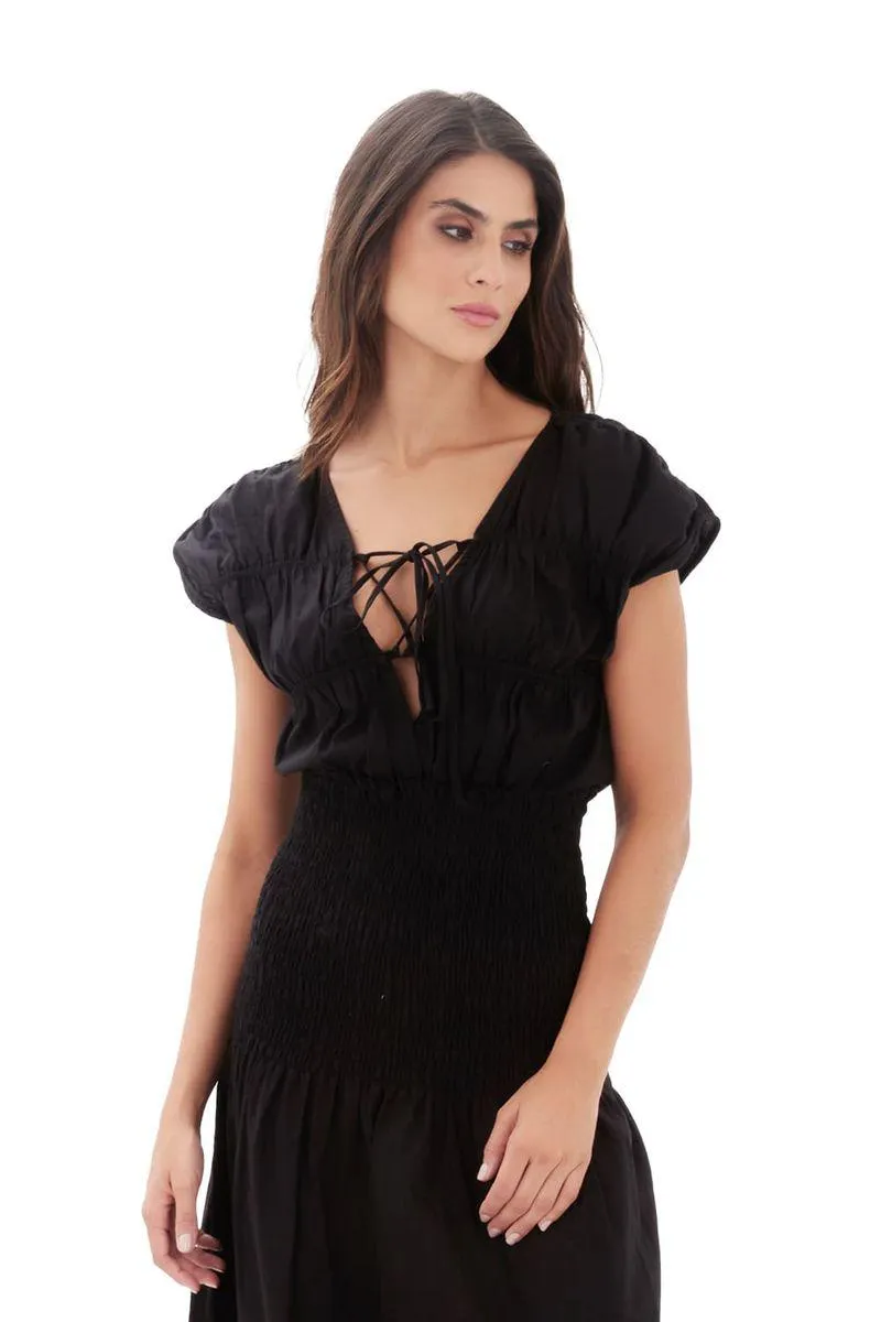 Vestido negro Carlota