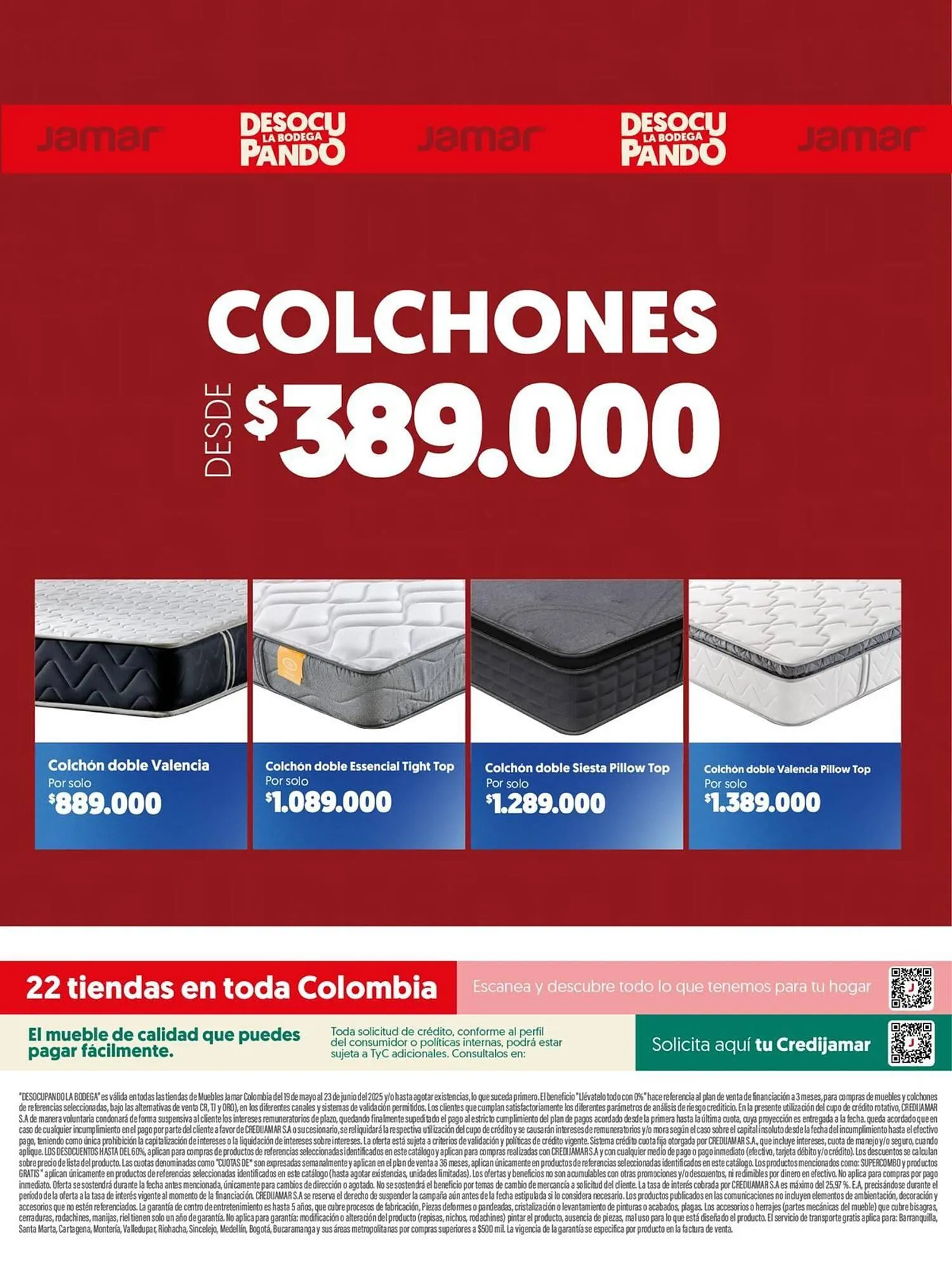 Catalogo de Catálogo Muebles Jamar 9 de junio al 23 de junio 2025 - Pag 17