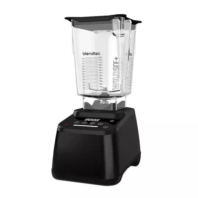 Licuadora Blendtec Designer 625 Wildside + Touch Negra