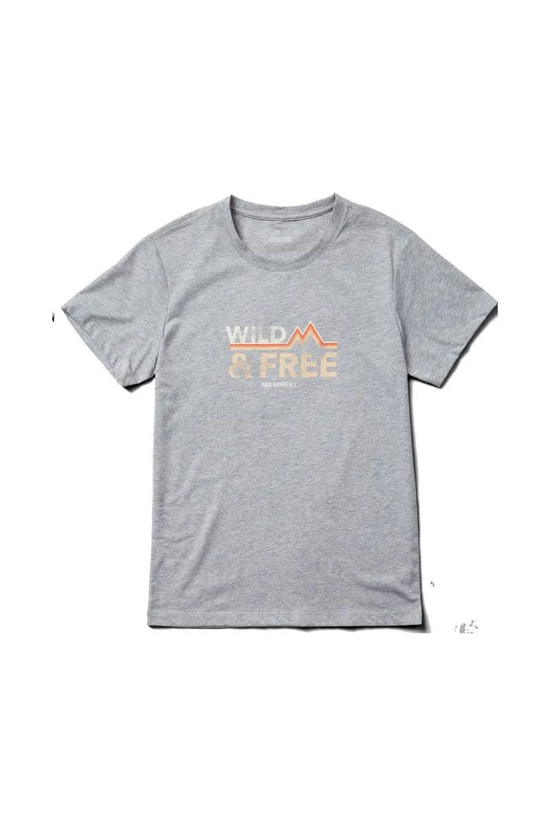 Camisetas Wms Wild Ss Tee - Grey Heather