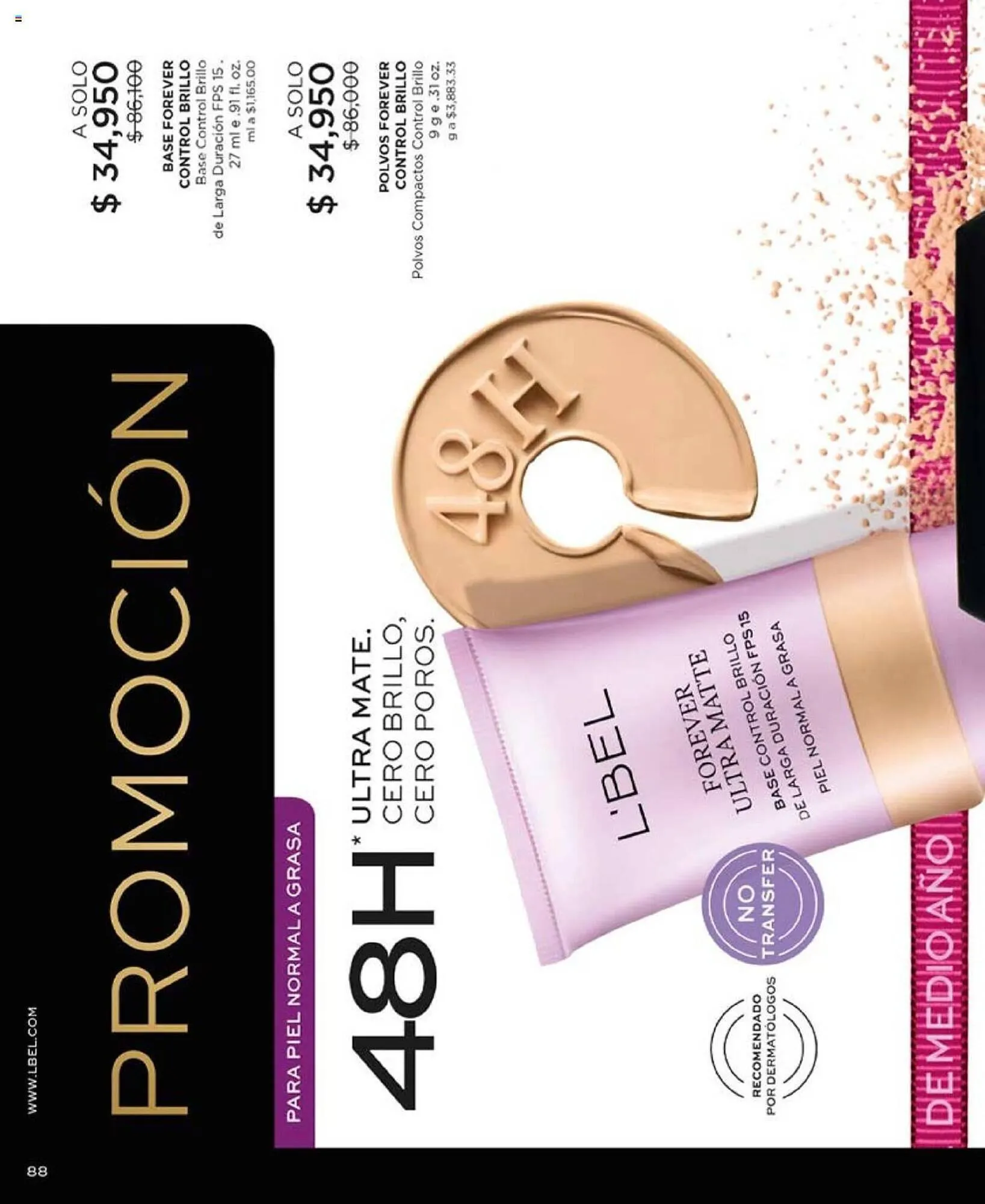 Catalogo de Catálogo L'bel 1 de agosto al 31 de agosto 2024 - Pag 88