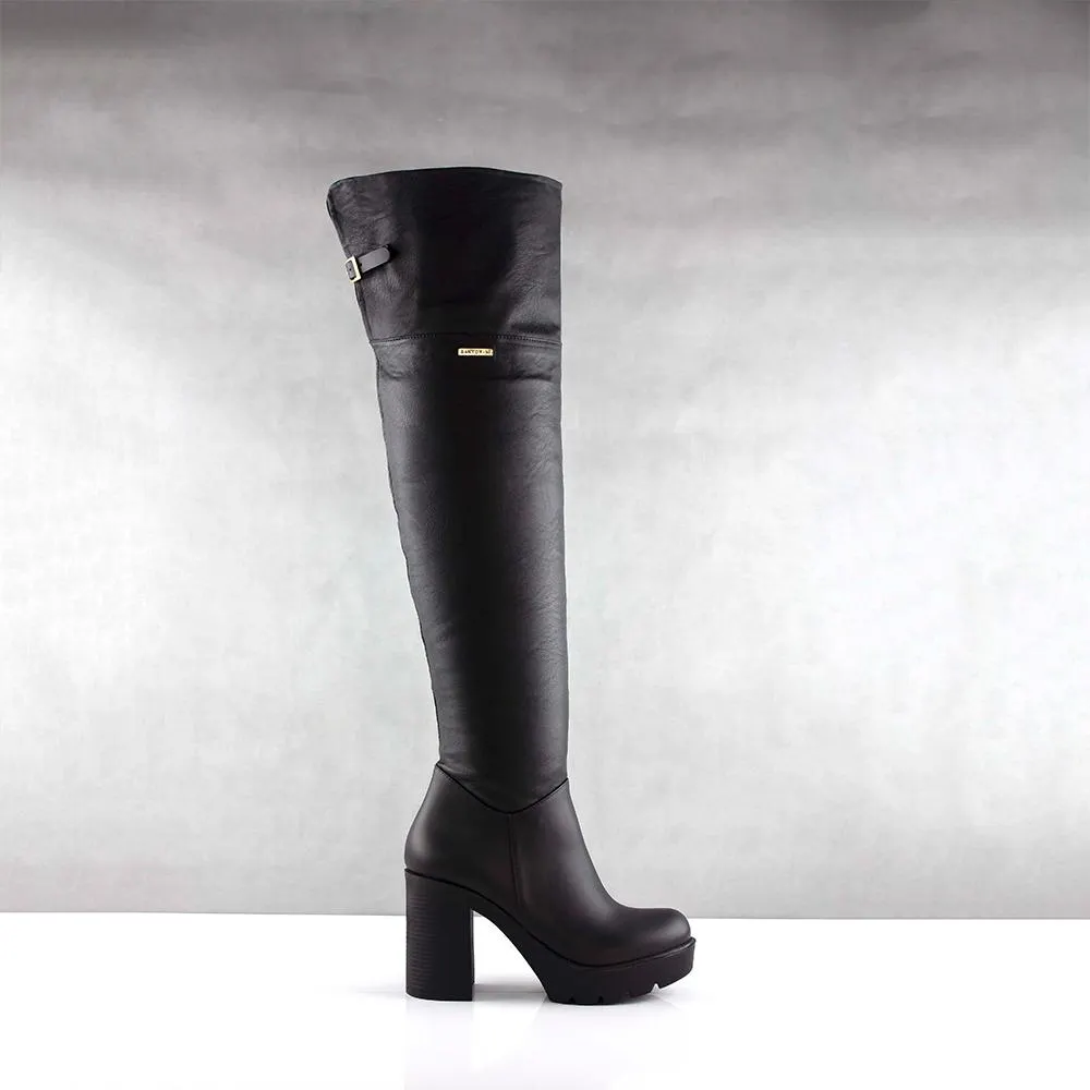 BOTAS PARA MUJER TIFFANY NEGRO