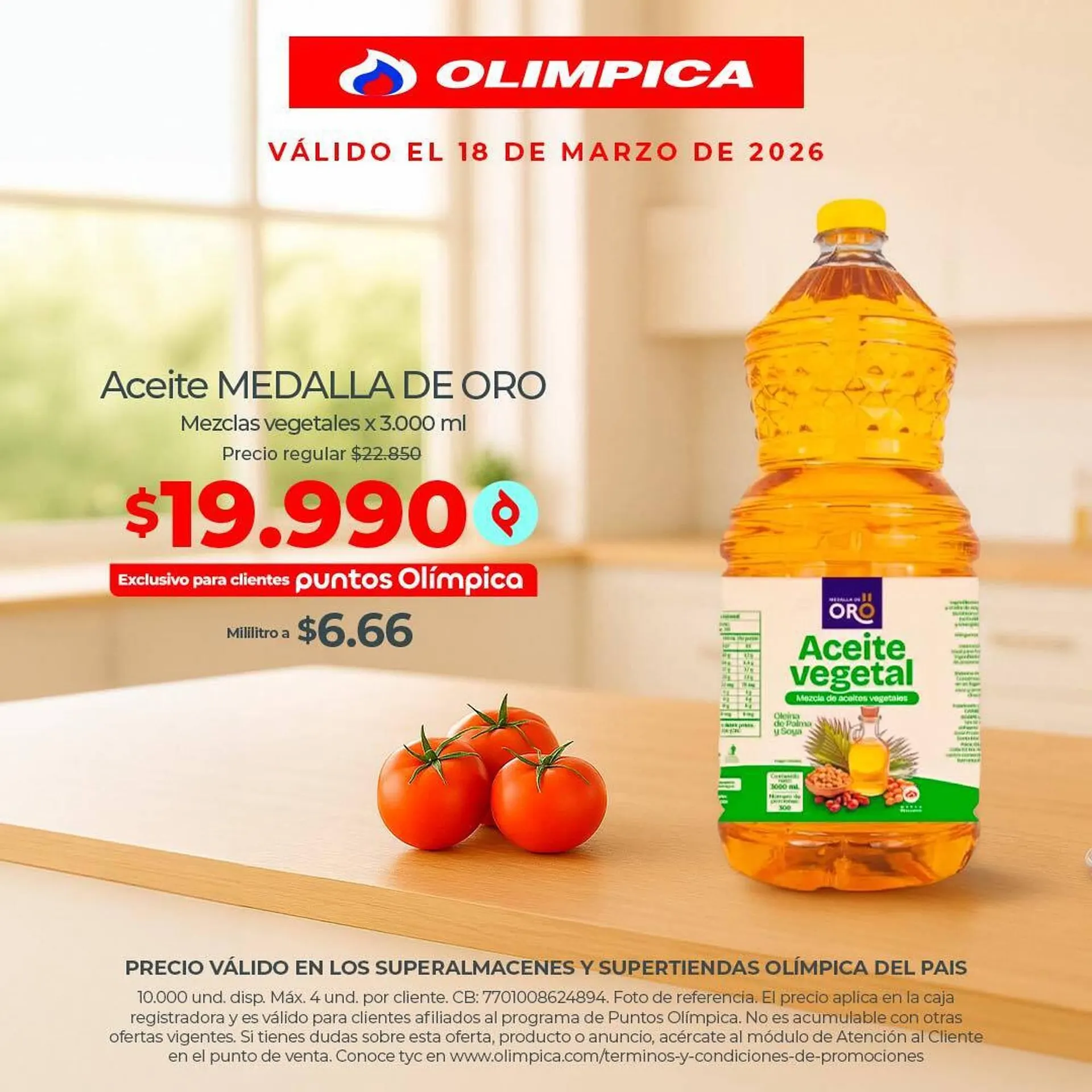 Catalogo de Catálogo Olímpica 18 de marzo al 18 de marzo 2026 - Pag 4