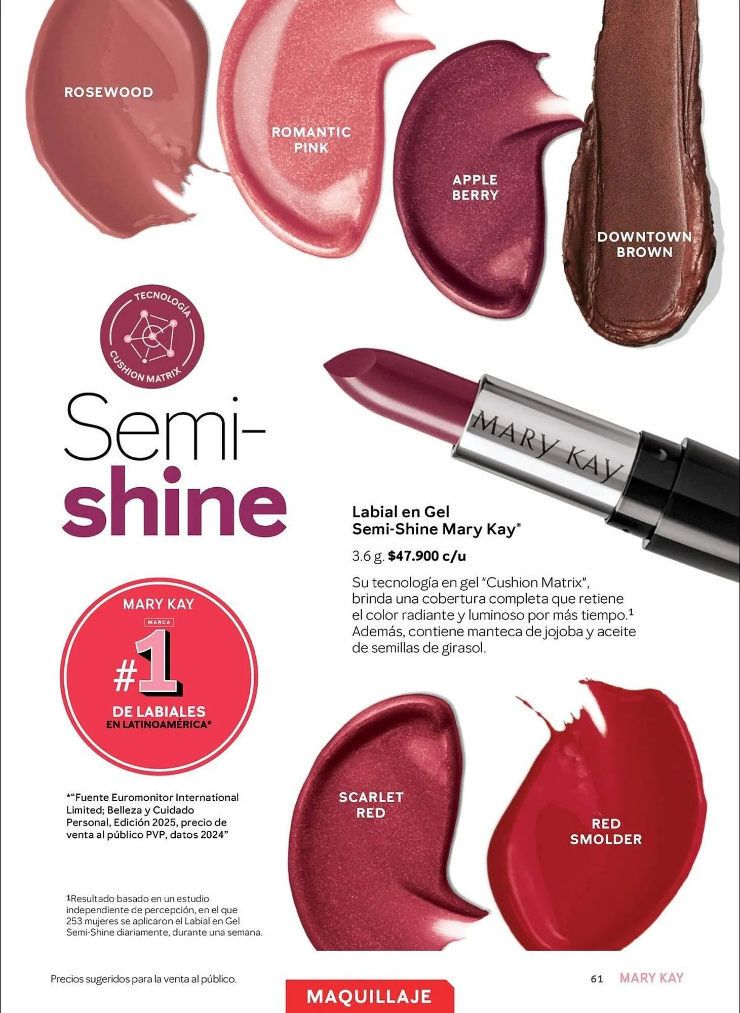 Catalogo de Catálogo Mary Kay 1 de enero al 31 de marzo 2026 - Pag 61