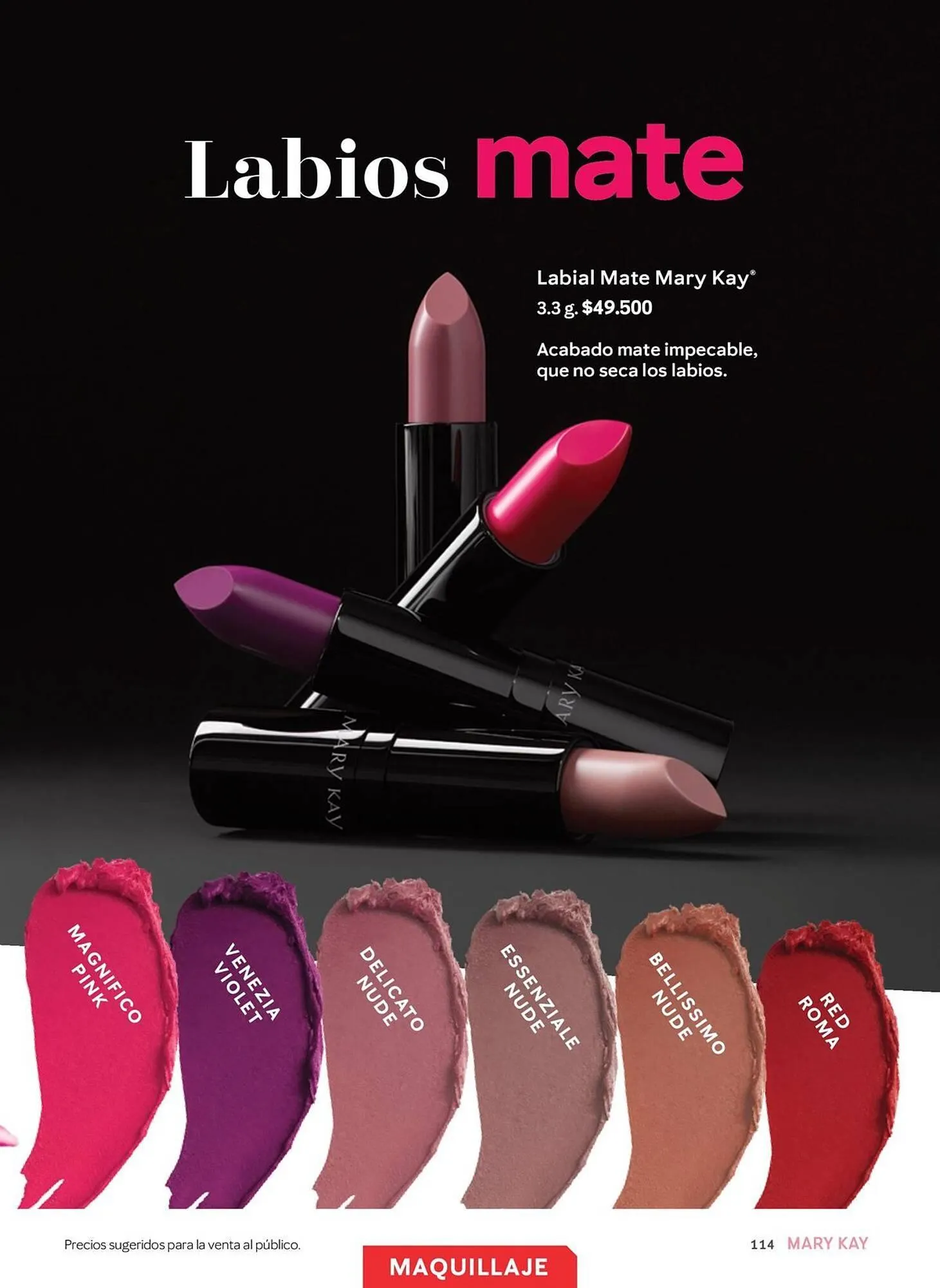 Catalogo de Catálogo Mary Kay 1 de julio al 30 de septiembre 2025 - Pag 114