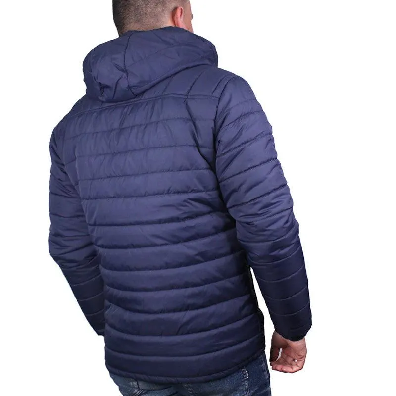 Chaqueta Alcochada Para Hombre Lec Lee - Azul Oscuro
