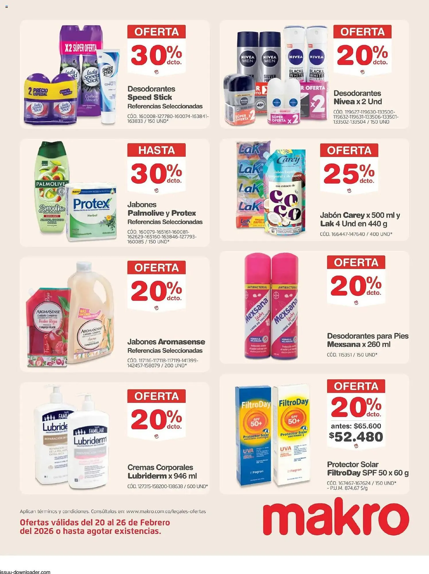 Catalogo de Catálogo Makro 20 de febrero al 27 de febrero 2026 - Pag 20