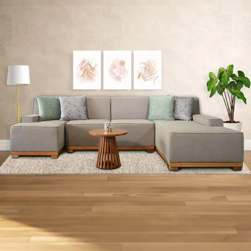 SALA IBG ATLANTA 3 PIEZAS MOCCA