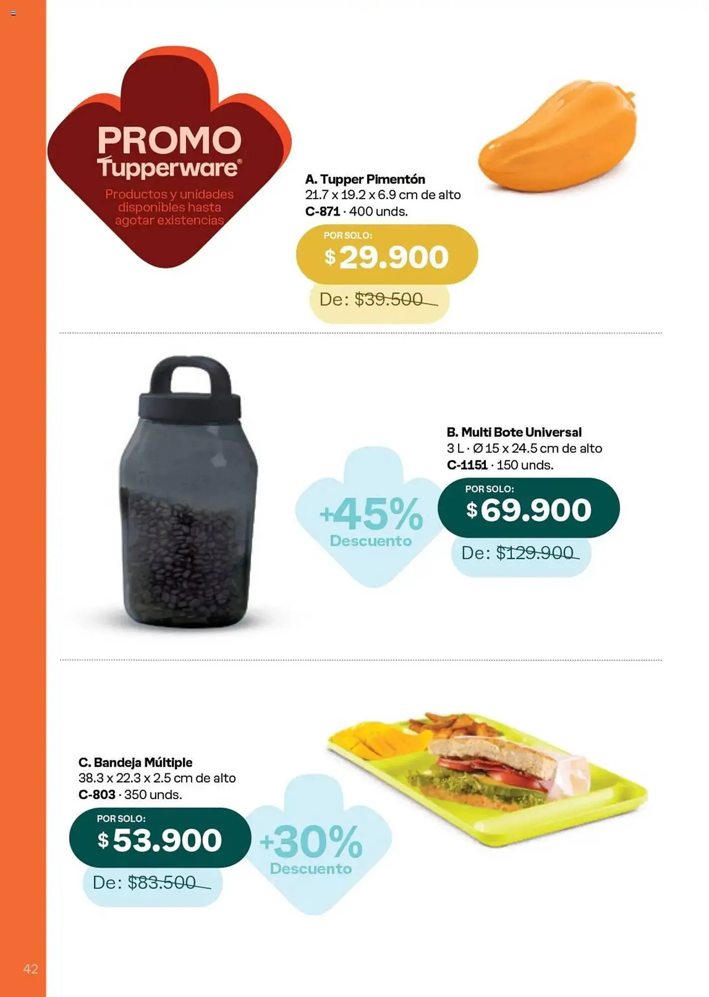 Catalogo de Catálogo Tupperware 29 de noviembre al 26 de diciembre 2024 - Pag 42