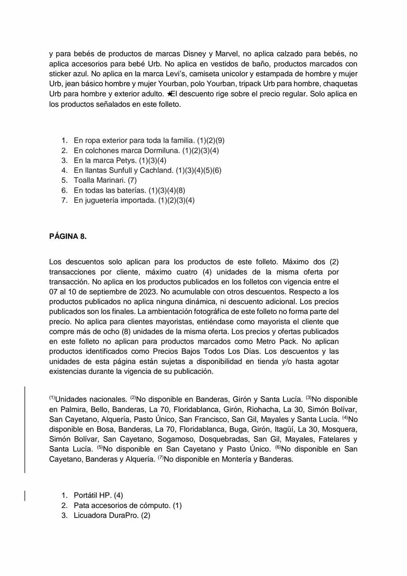 Catalogo de Catálogo Metro 7 de septiembre al 10 de septiembre 2023 - Pag 15