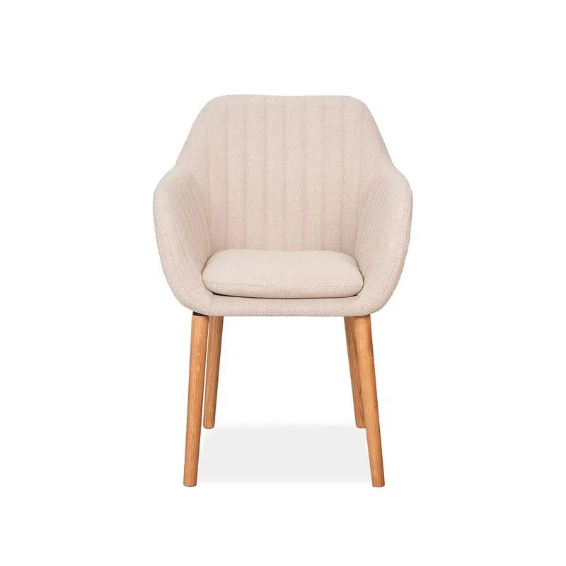 Poltrona Emilia Beige Pata Natural