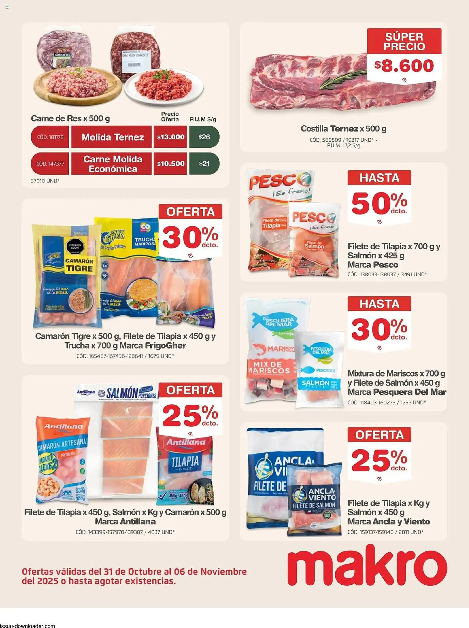 Catalogo de Catálogo Makro 31 de octubre al 6 de noviembre 2025 - Pag 3