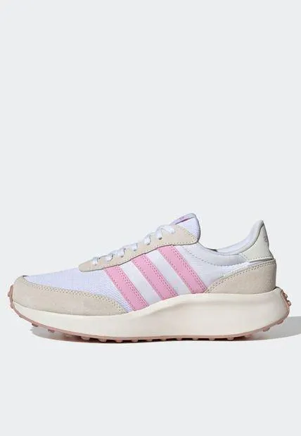 Tenis Lifestyle Beige-Blanco-Rosa adidas Performance Run 70's
