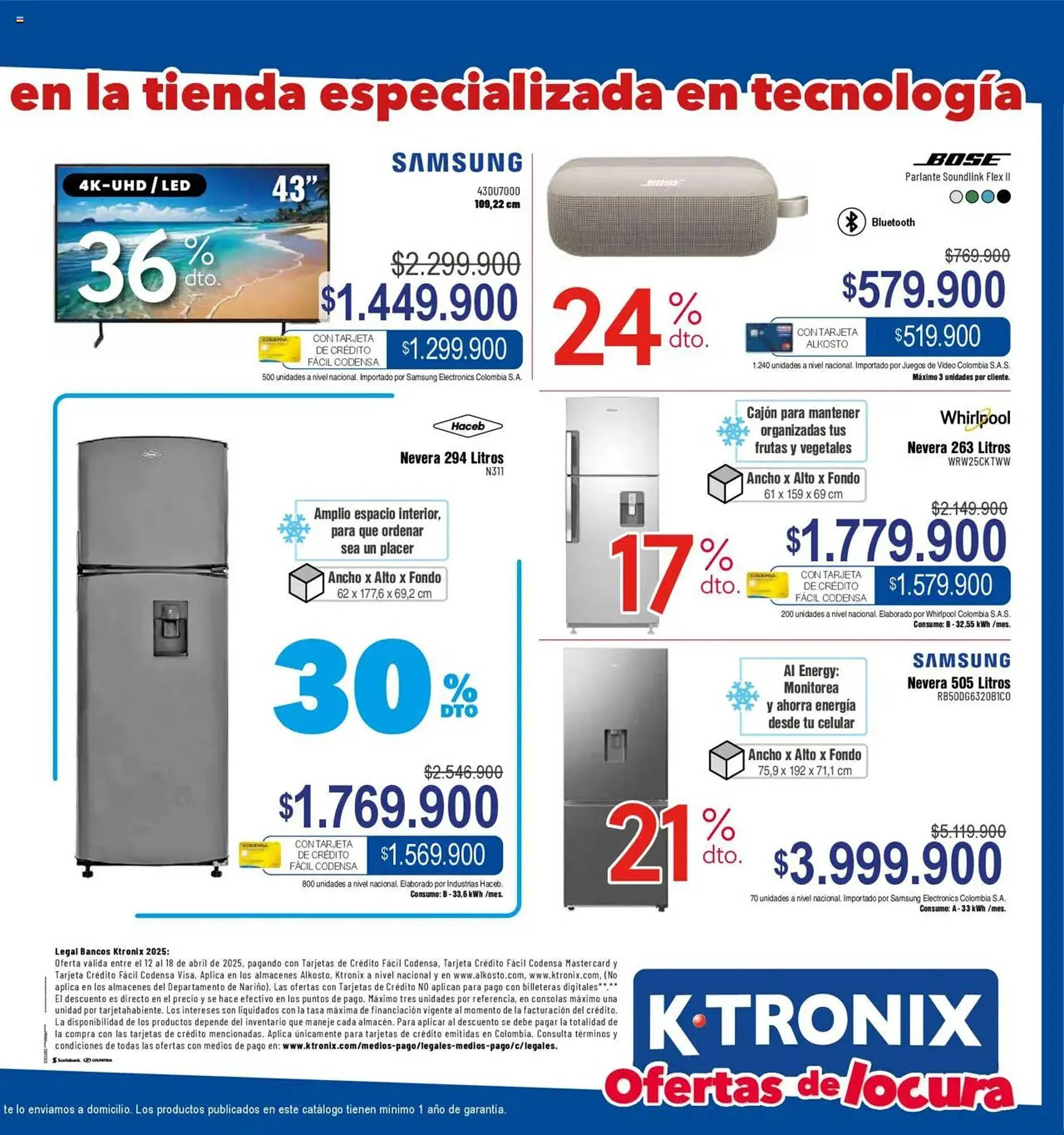 Catalogo de Catálogo Ktronix 13 de abril al 18 de abril 2025 - Pag 7