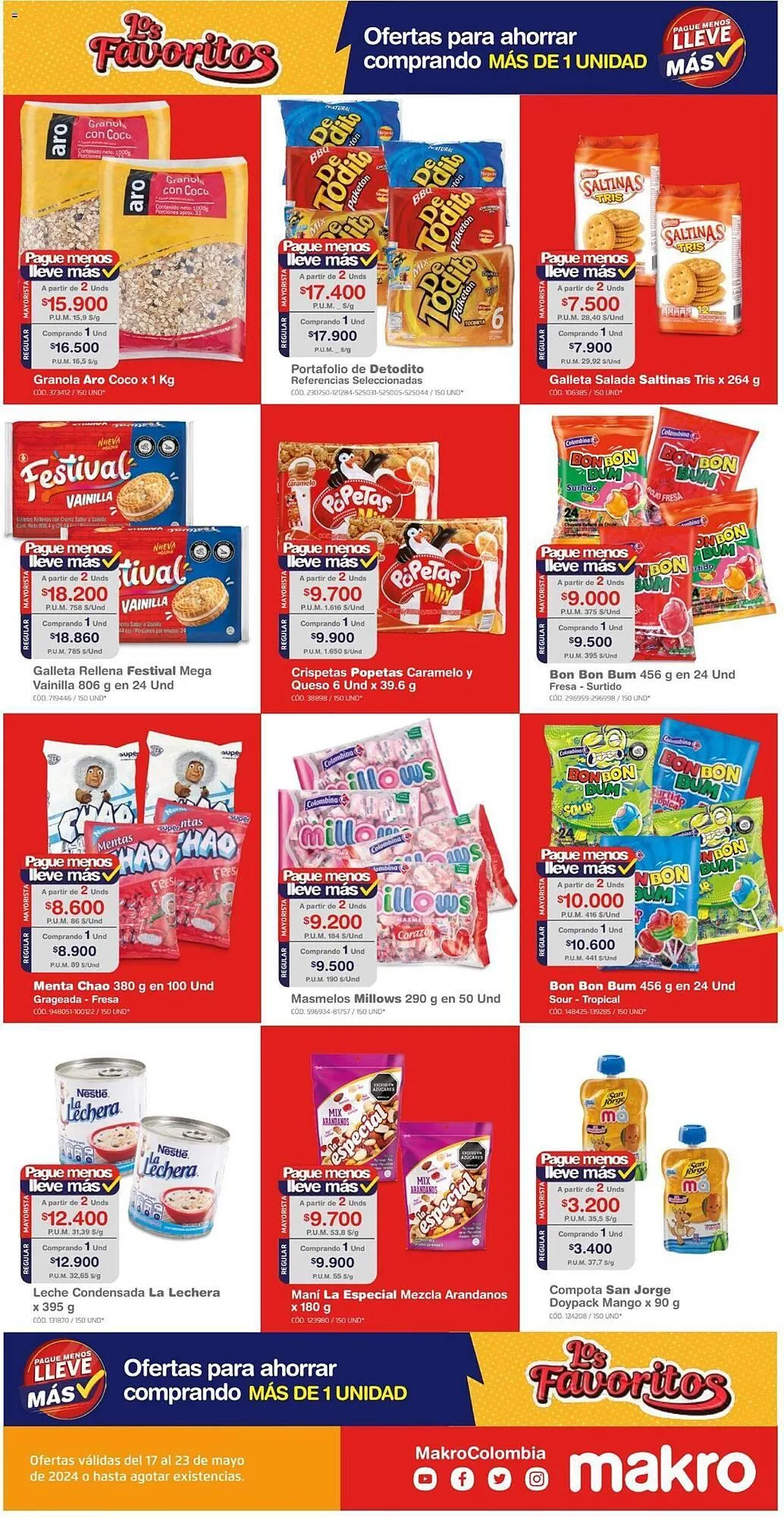 Catalogo de Catálogo Makro 17 de mayo al 23 de mayo 2024 - Pag 17