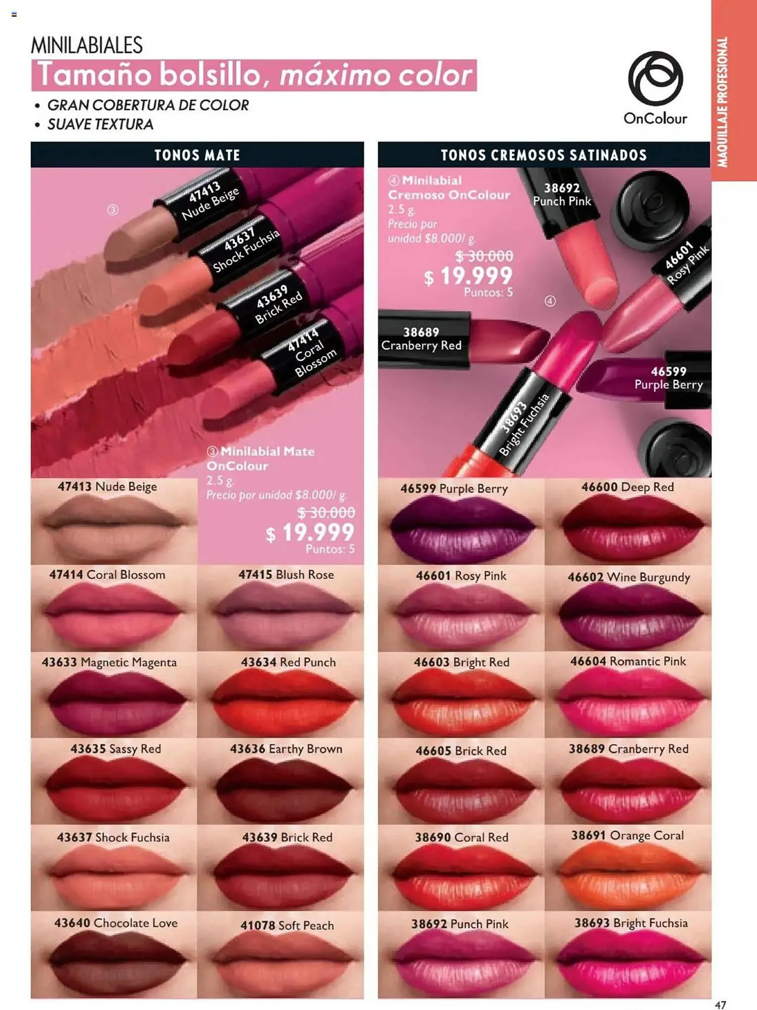 Catalogo de Catálogo Oriflame 12 de julio al 2 de agosto 2025 - Pag 47