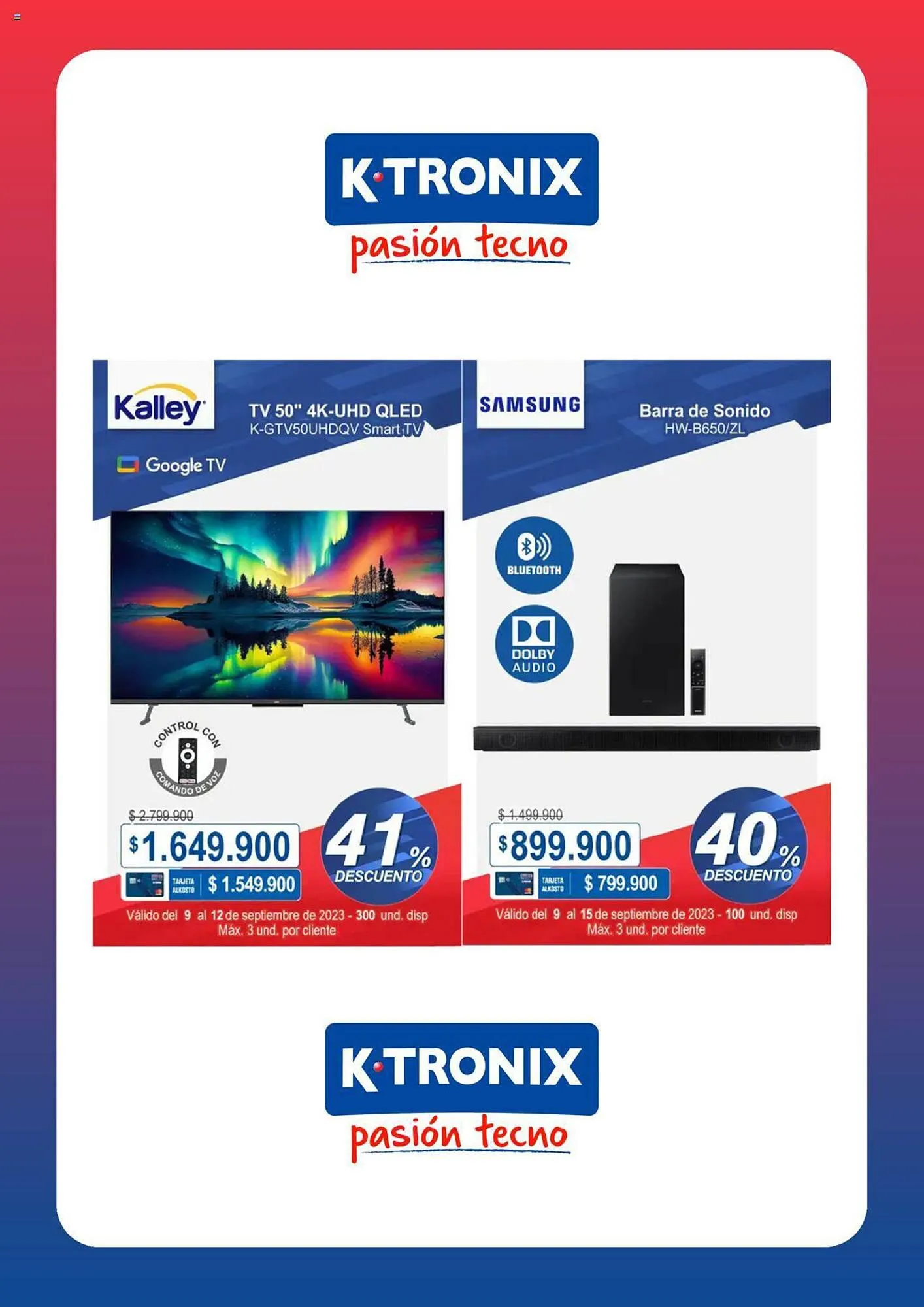 Catalogo de Catálogo Ktronix 9 de septiembre al 15 de septiembre 2023 - Pag 3