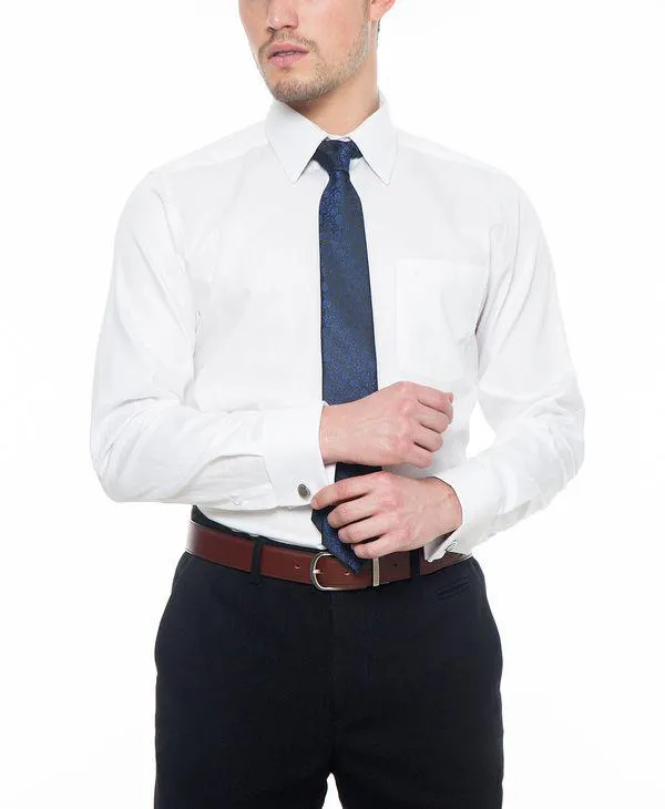 Camisa Formal Lincoln Blanca para Mancorna