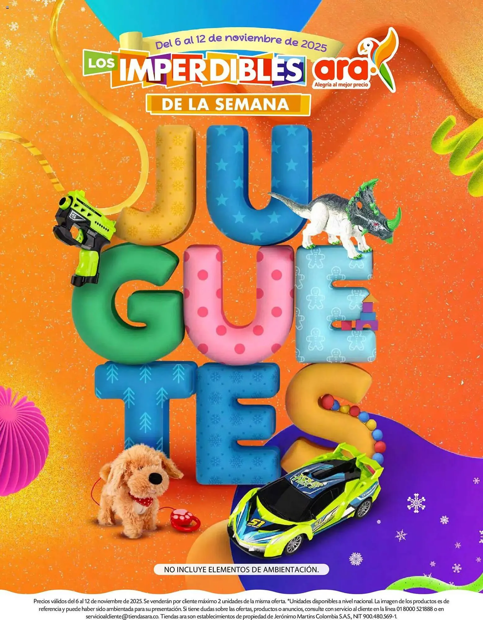 Catalogo de Catálogo Ara 6 de noviembre al 12 de noviembre 2025 - Pag 1