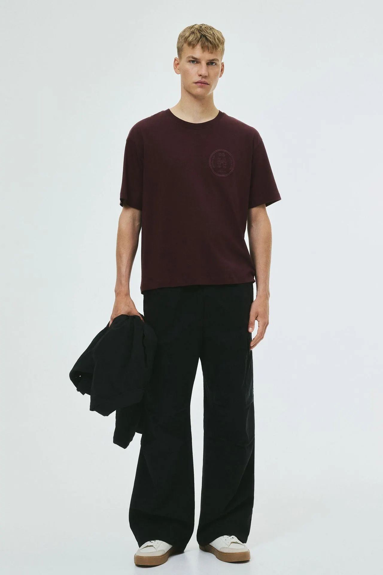 Camiseta Loose Fit con motivo estampado