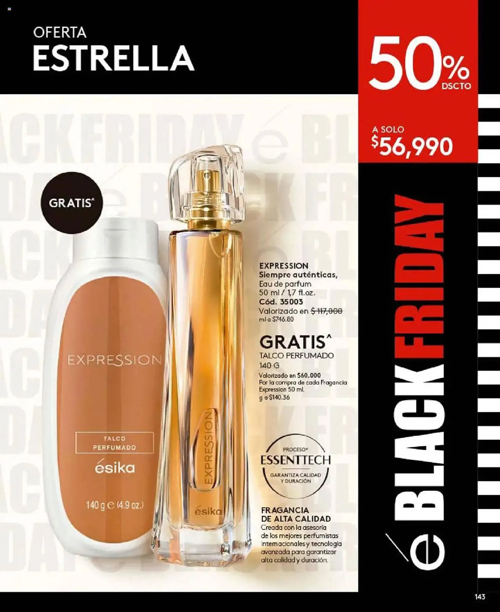 Catalogo de Catálogo Ésika 24 de septiembre al 1 de diciembre 2025 - Pag 143