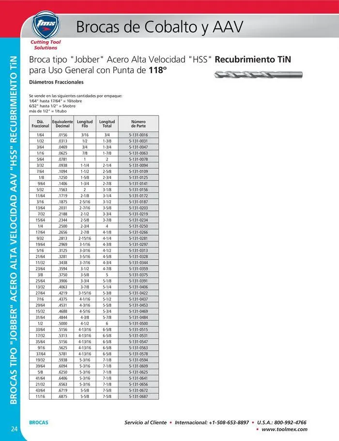 Catalogo de Cutting tool solution 15 de enero al 31 de diciembre 2024 - Pag 24